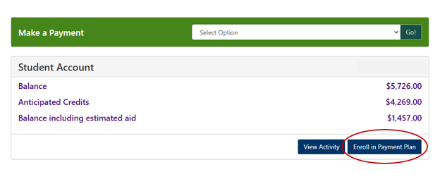 ePay portal screenshot