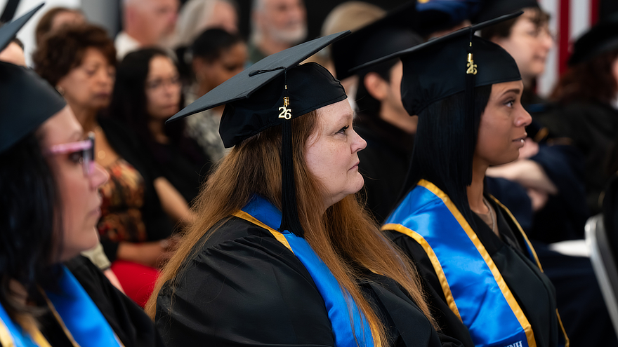 Graduates in audience