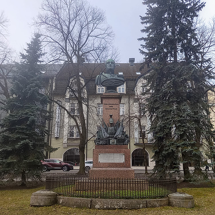 Monument in Tartu, Estonia
