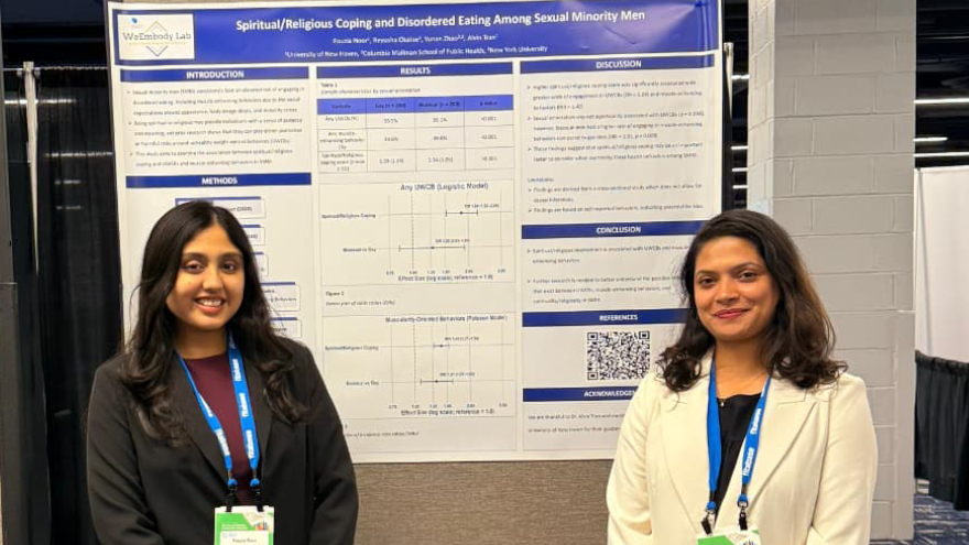 MPH students presented research at the Society of Behavioral Medicine’s 47th Annual Meeting & Scientific Sessions