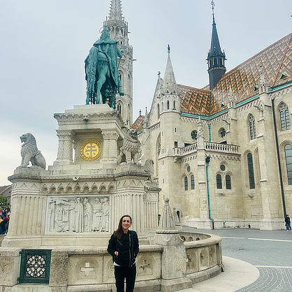 Olena Lennon in Budapest