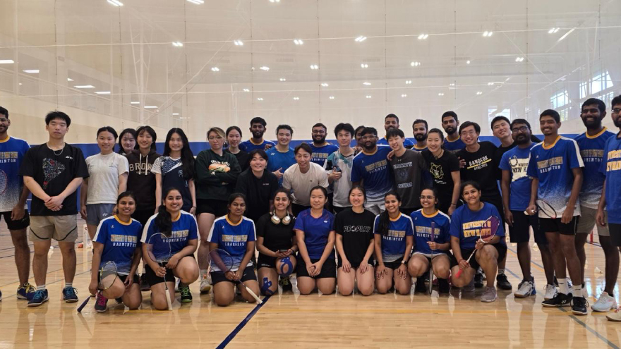 The University of New Haven Badminton Club, Spring 2026
