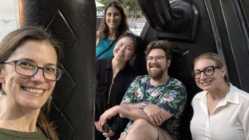 Melissa L. Whitson, Ph.D., used her Bucknall Award for Teaching Excellence to bring together a cross-disciplinary team of faculty for the national conference